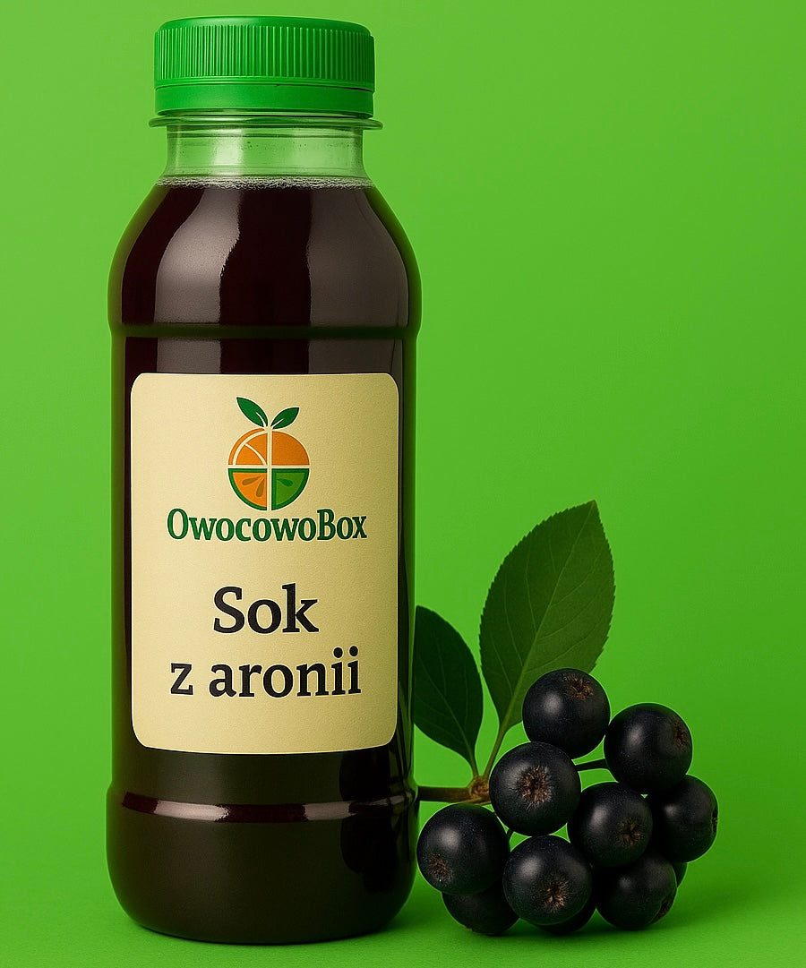 Sok naturalny z aronii