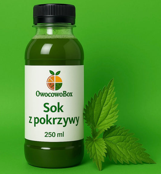 Sok naturalny z pokrzywy