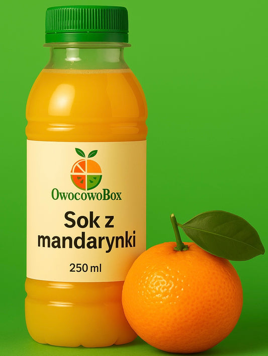 Sok naturalny z mandarynek